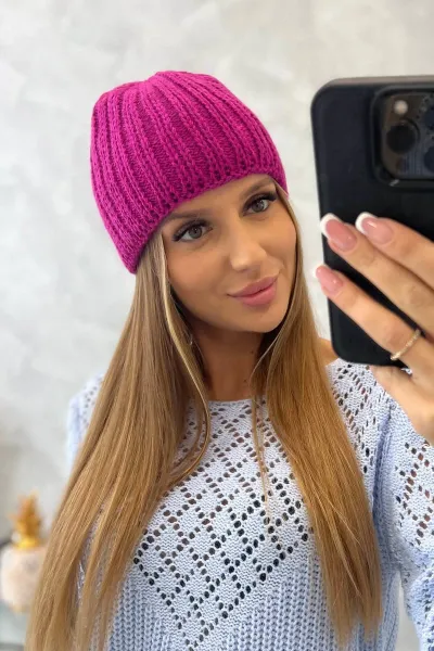 Kesi Dámska čiapka Rebeka K345 fuchsiová