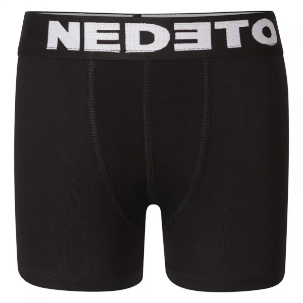 5PACK detské boxerky Nedeto čierné (5NBDC1) 4-5 let, trenky