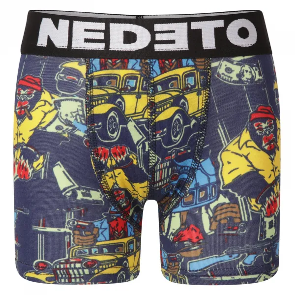 2PACK detské boxerky Nedeto viacfarebné (2NBDV5) 4-5 let, trenky