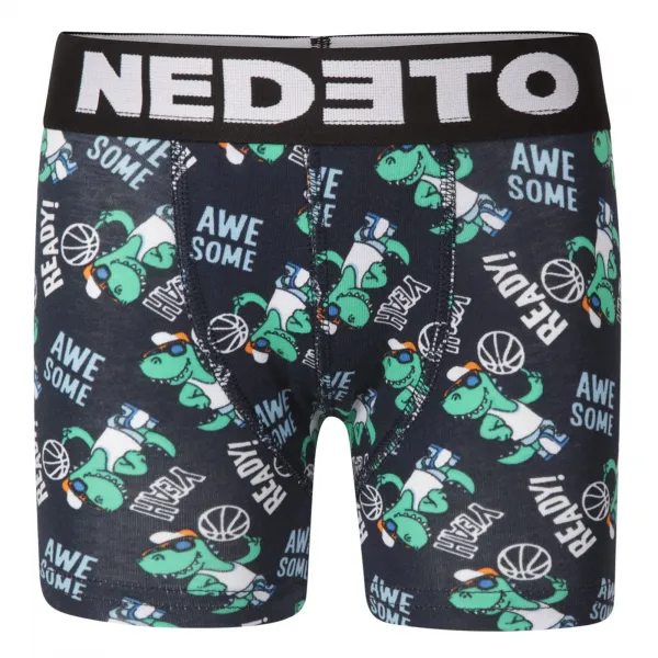 3PACK detské boxerky Nedeto viacfarebné (3NBDV1) 4-5 let, trenky