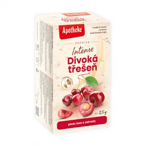 APOTHEKE Premier intense divoká čerešňa čaj 20 sáčkov