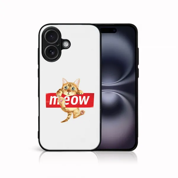 MY ART Ochranný kryt pre Apple iPhone 17 MEOW (183)