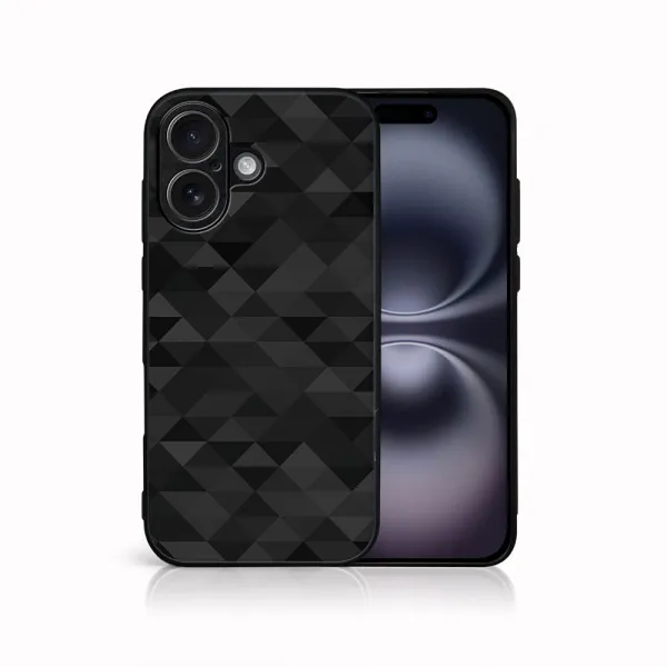 MY ART Ochranný kryt pre Apple iPhone 17 BLACK TRIANGLES (232)