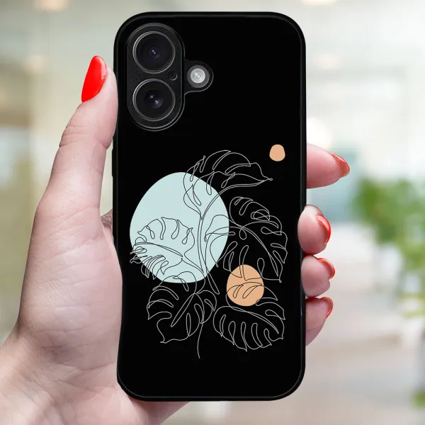 MY ART Ochranný kryt pre Apple iPhone 17 MONSTERA (194)