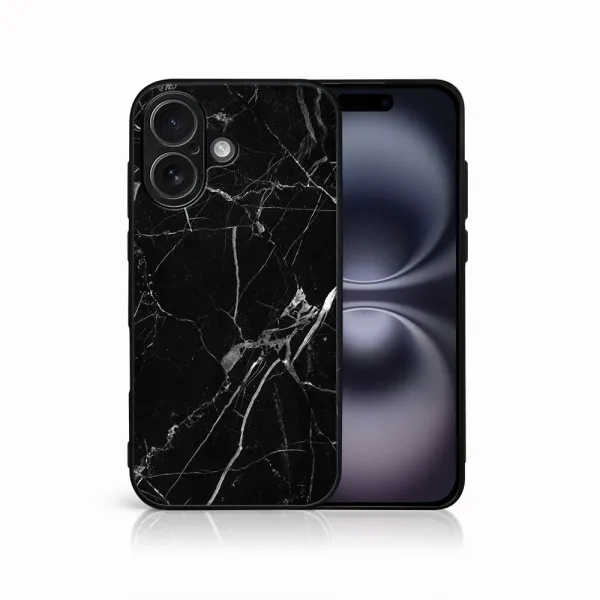 MY ART Ochranný kryt pre Apple iPhone 17 BLACK MARBLE (142)