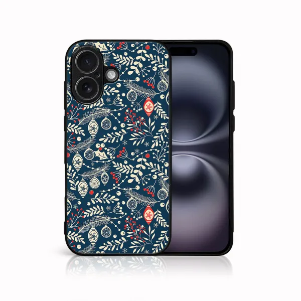MY ART Kryt s vianočným dizajnom Apple iPhone 17 MISTLETOE (070)