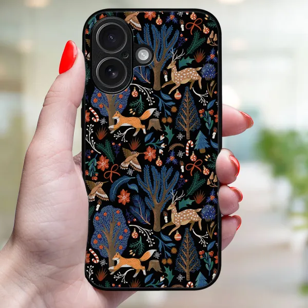 MY ART Kryt s vianočným dizajnom Apple iPhone 17 WINTER (071)