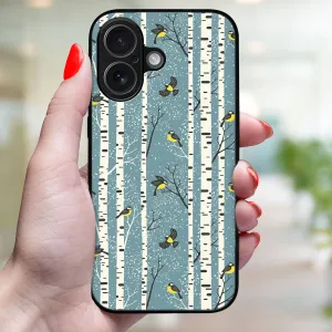 MY ART Kryt s vianočným dizajnom Apple iPhone 17 BIRCH (072)