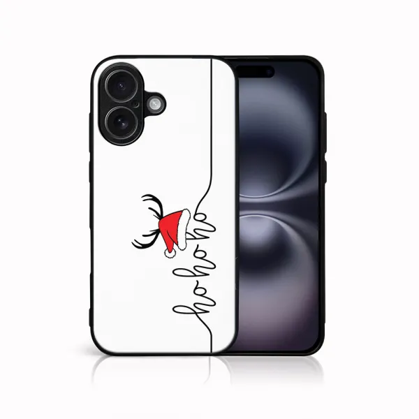 MY ART Kryt s vianočným dizajnom Apple iPhone 17 HOHOHO (073)