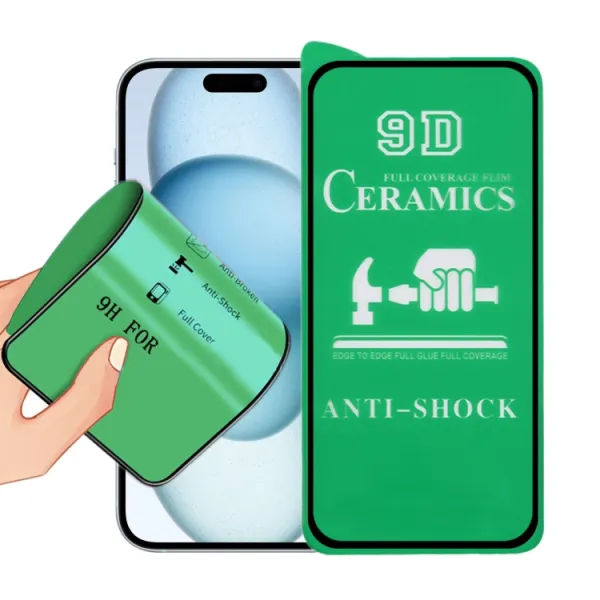 CERAMICS 3D Hybridné sklo pre Apple iPhone 15 Pro