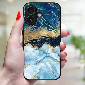 MY ART Ochranný kryt pre Apple iPhone 17 BLUE MARBLE (141)
