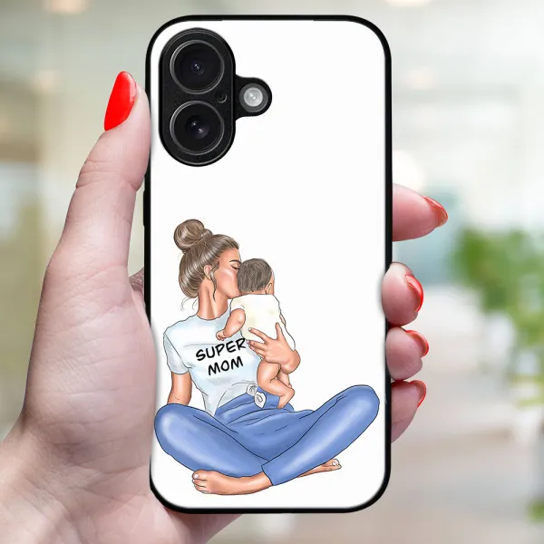 MY ART Ochranný kryt pre Apple iPhone 17 SUPERMOM (112)
