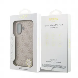 GUESS 4G CHARM Kryt s príveskom Apple iPhone 17 PINK