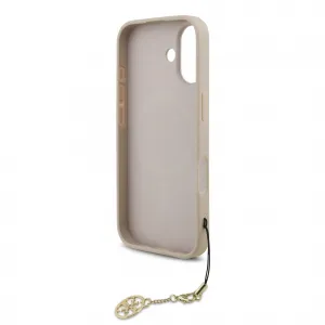 GUESS 4G CHARM Kryt s príveskom Apple iPhone 17 PINK