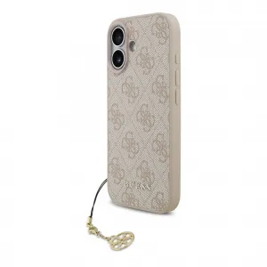 GUESS 4G CHARM Kryt s príveskom Apple iPhone 17 PINK