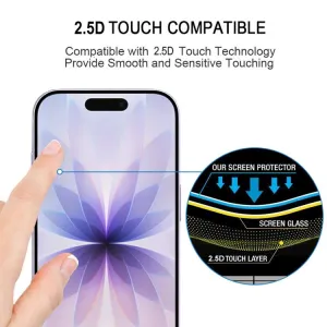 3D Tvrdené ochranné sklo pre Apple iPhone 17