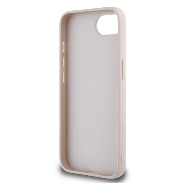 GUESS 4G METAL Ochranný obal pre Apple iPhone 16e / iPhone 17e PINK