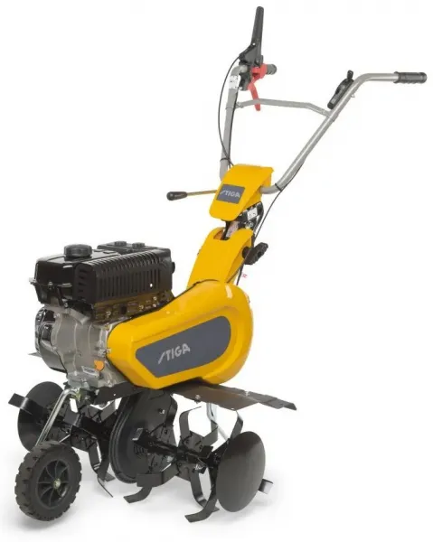 Benzínový kultivátor Stiga SRC 775 RG poskladaný
