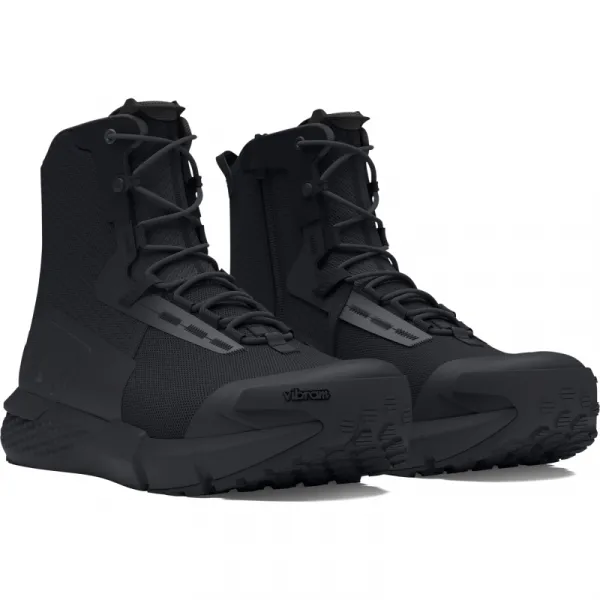 Pánska členková turistická obuv UNDER ARMOUR UA Charged Valsetz Zip M black jet gray