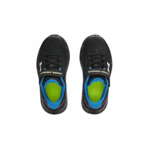 Chlapčenská športová obuv (tréningová) UNDER ARMOUR UA BPS Surge 4 AC K black high vis yellow white
