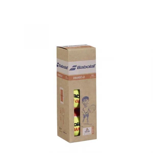 Tenisové loptičky 3ks BABOLAT ORANGE X3