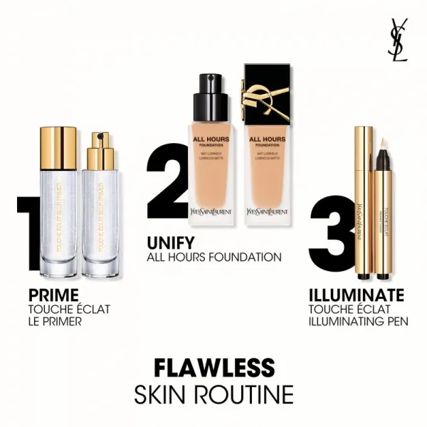 Yves Saint Laurent Touche Éclat Radiant Touch rozjasňovač v pere pre všetky typy pleti odtieň 2,5 Vanilla Lumière / Luminous Vanilla 2,5 ml