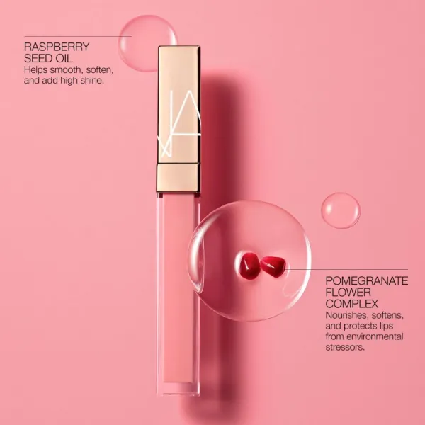 NARS AFTERGLOW LIP SHINE hydratačný lesk na pery odtieň TURKISH DELIGHT 5.5 ml