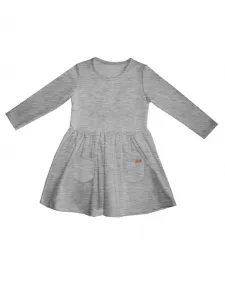 Dievčenské šaty 1F GIRLS COLORS s dlhým rukávom