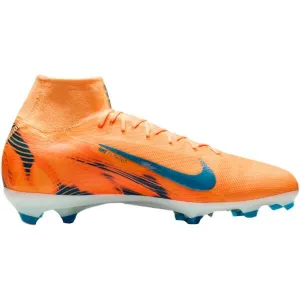 Nike ZOOM MERCURIAL SUPERFLY 10 PRO KM FG Pánske kopačky, oranžová, veľkosť 43