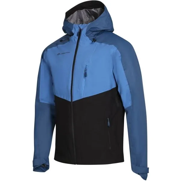 ALPINE PRO BERED Pánska jarná bunda, modrá, veľkosť