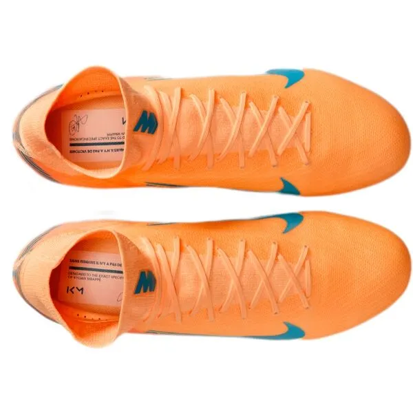 Nike ZOOM MERCURIAL SUPERFLY 10 PRO KM FG Pánske kopačky, oranžová, veľkosť 43