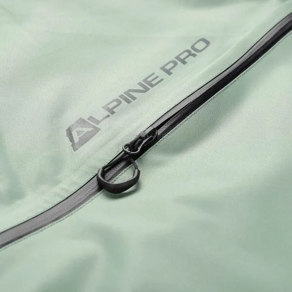 ALPINE PRO OMEQ Pánska lyžiarska bunda, zelená, veľkosť