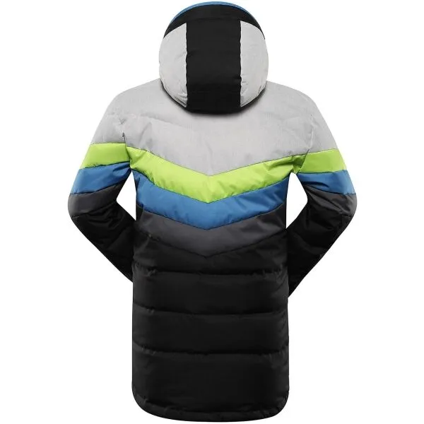 ALPINE PRO FEEDR Pánska lyžiarska bunda, čierna, veľkosť