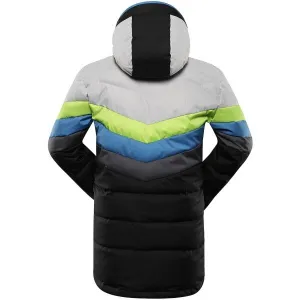 ALPINE PRO FEEDR Pánska lyžiarska bunda, čierna, veľkosť