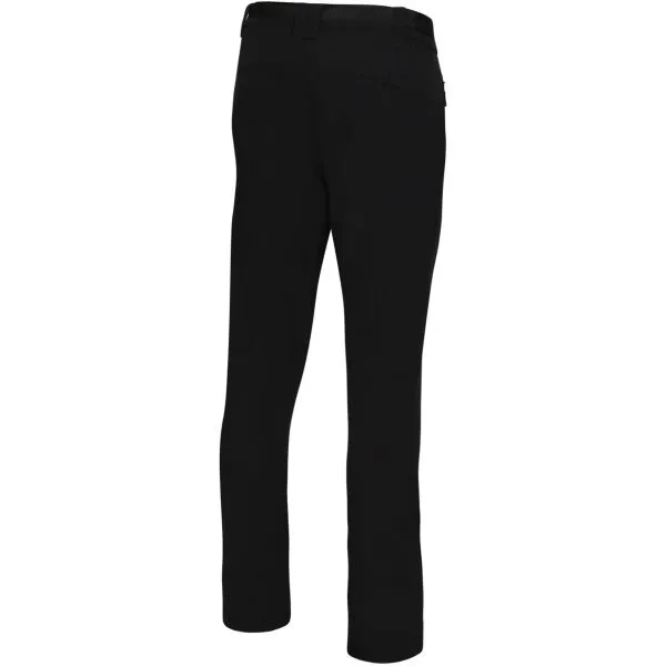 ALPINE PRO OKEM Pánske outdoorové nohavice, čierna, veľkosť