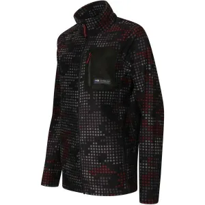 ALPINE PRO OKRAD Pánska outdoorová mikina, čierna, veľkosť