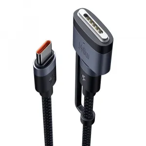 Mcdodo 2v1 dátový kábel (CA-0140) USB-C - USB-C + MagSafe 3, 240W, LED indikátor, 2 m, čierny