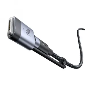 Mcdodo 2v1 dátový kábel (CA-0140) USB-C - USB-C + MagSafe 3, 240W, LED indikátor, 2 m, čierny