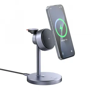 Mcdodo Bezdrôtová nabíjacia stanica (CH-2462) pre Apple, 22,5 W, Qi2, čierna