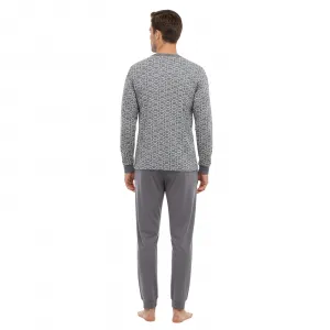 Pánske pyžamo Gianvaglia viacfarebné (2501/grey) M