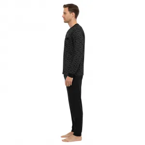 Pánske pyžamo Gianvaglia viacfarebné (2501/black) M