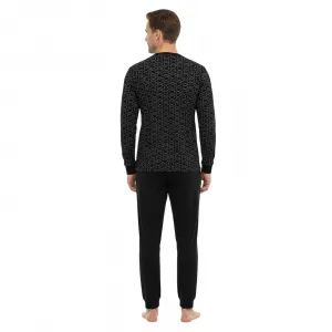 Pánske pyžamo Gianvaglia viacfarebné (2501/black) M