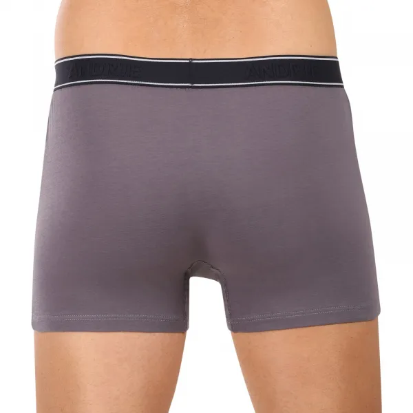 Pánske boxerky Andrie viacfarebné (PS 5828/light gray) L, trenky