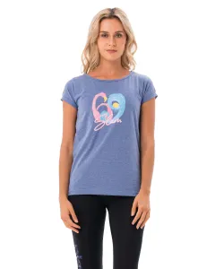 Dámske tričko 69SLAM FLAMINGO WAVE BLUE MELANGE ELISA (GTKFWE-BN) S