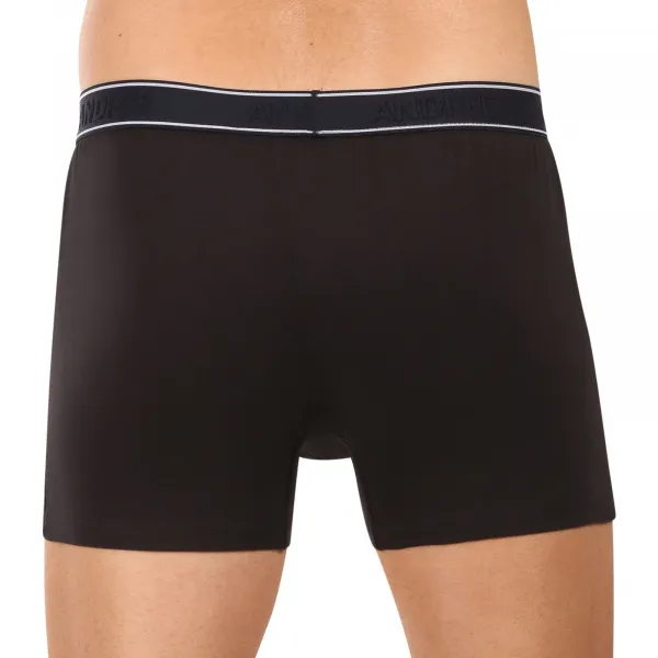 Pánske boxerky Andrie čierne (PS 5828/black) XL, trenky