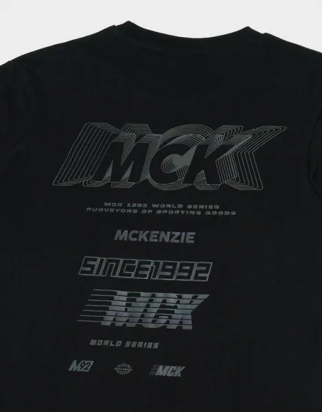 Mckenzie Tričko Stack Tee Blk-Blk