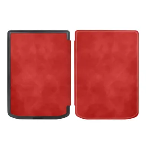 SOFT Zaklápacie puzdro Pocketbook 629 Verse / Pocketbook 634 Verse Pro červené