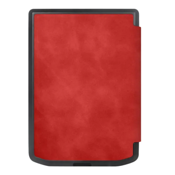 SOFT Zaklápacie puzdro Pocketbook 629 Verse / Pocketbook 634 Verse Pro červené