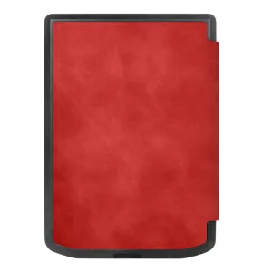SOFT Zaklápacie puzdro Pocketbook 629 Verse / Pocketbook 634 Verse Pro červené