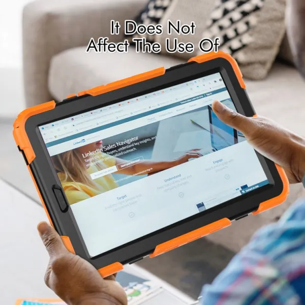 SOLID 360 Obal pre Lenovo Tab M9 oranžový